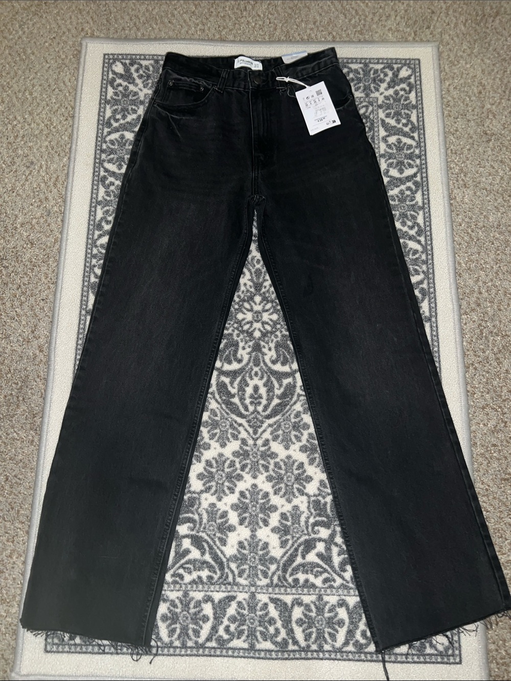 Pull&Bear High Rise Straight Jeans